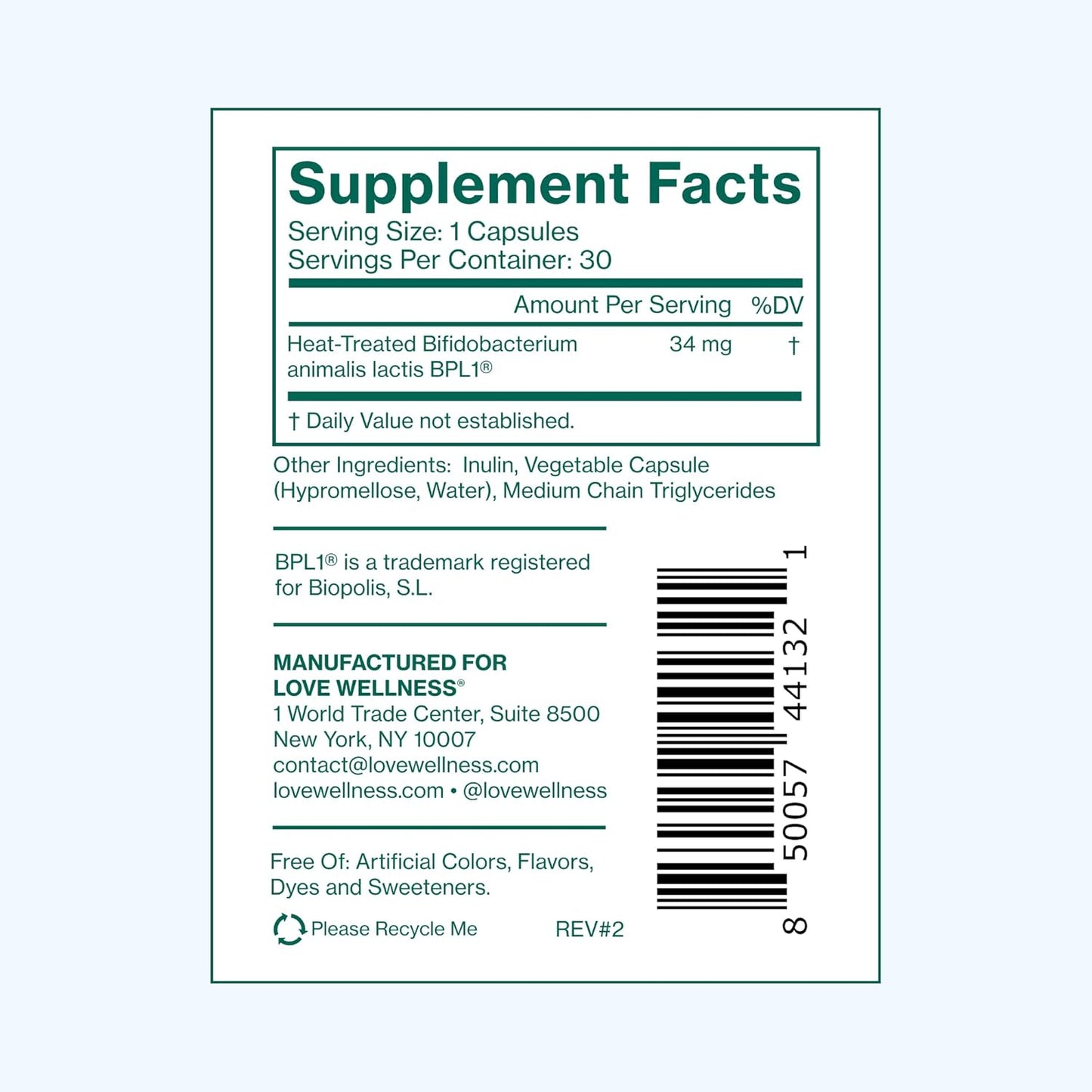 Hello Burn Activate | Support Visceral Fat Burn with BPL1® HT Postbiotic | Supports Healthy Waist Circumference, Longevity and Metabolic Wellness | 30 Count