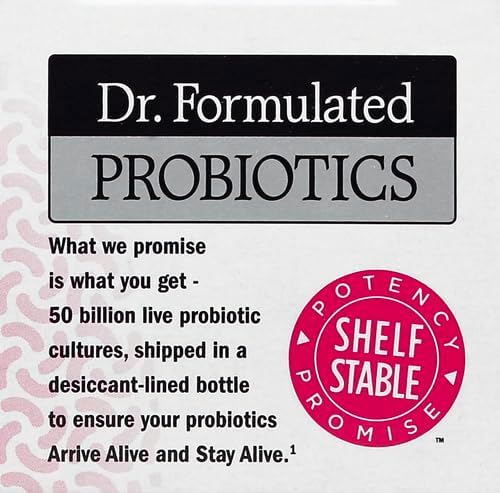 Garden of Life Dr. Formulated Probióticos Once Daily para Mujeres, 50 mil millones de UFC, 30 unidades
