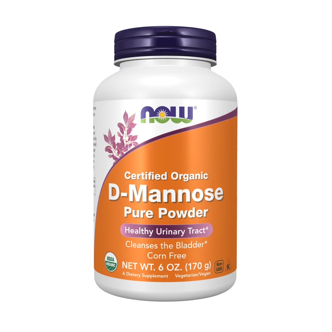 Supplements, D-Mannose Powder, Non-Gmo Project Verified, Healthy Urinary Tract*, 6-Ounce