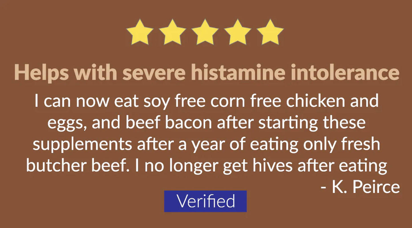 New Zealand Grass-Fed Beef Kidney Supplement — Natural DAO Enzyme for Histamine & Kidney Support