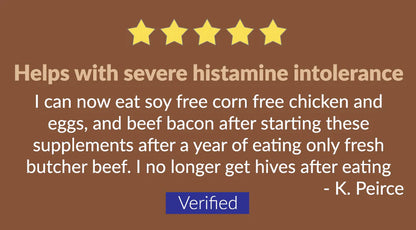 New Zealand Grass-Fed Beef Kidney Supplement — Natural DAO Enzyme for Histamine & Kidney Support