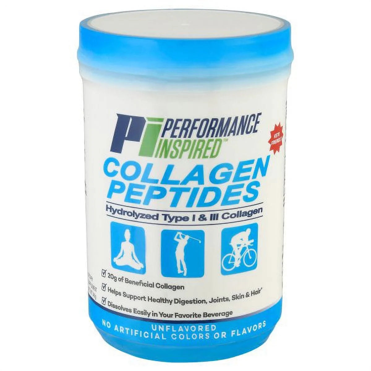 Nutrition - Hydrolyzed Collagen Peptides - Joint/Skin/Nails/Beauty Support - Unflavored Powder – All Natural