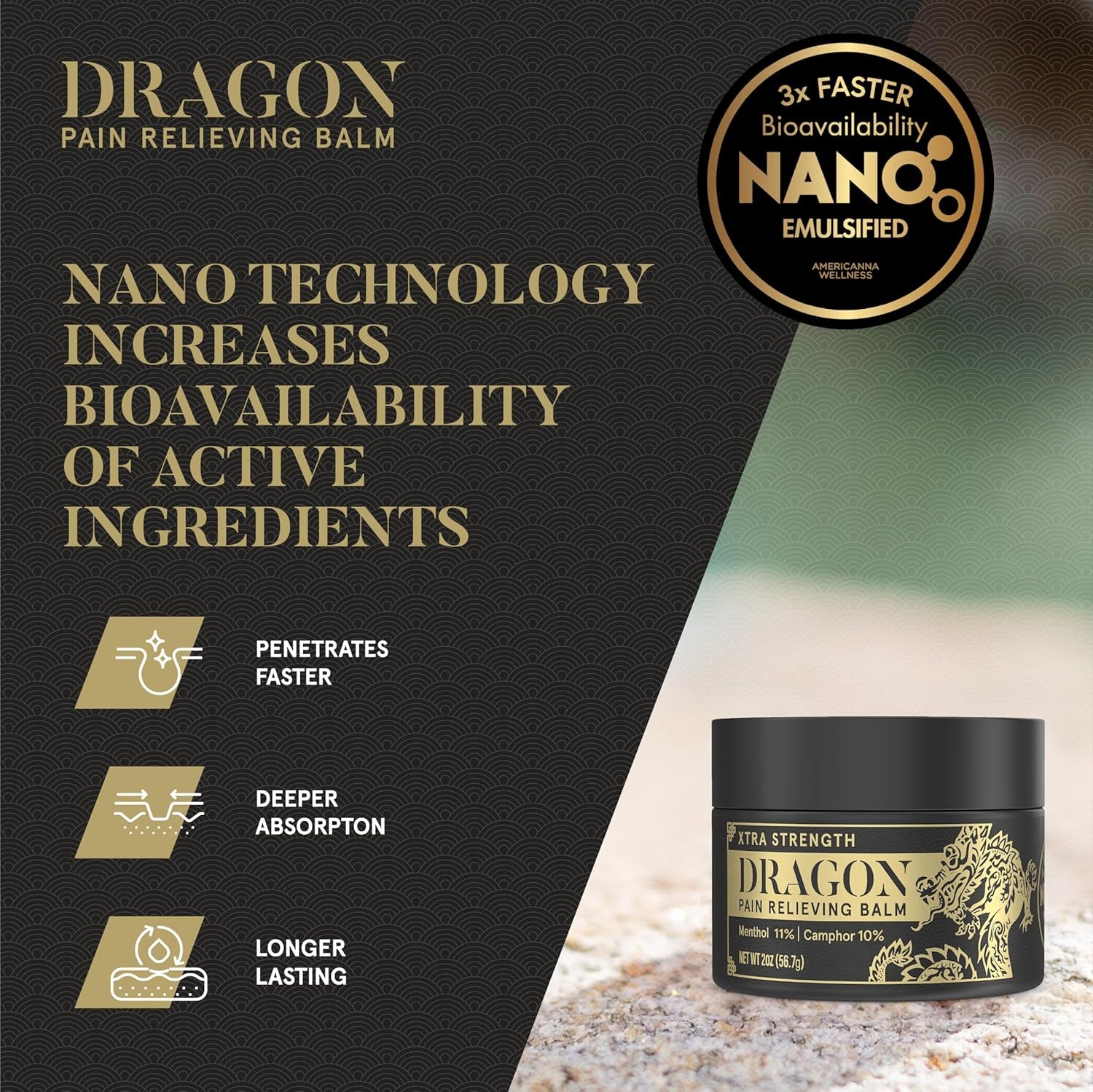 Dragon Balm 2.0Oz Extra Strength