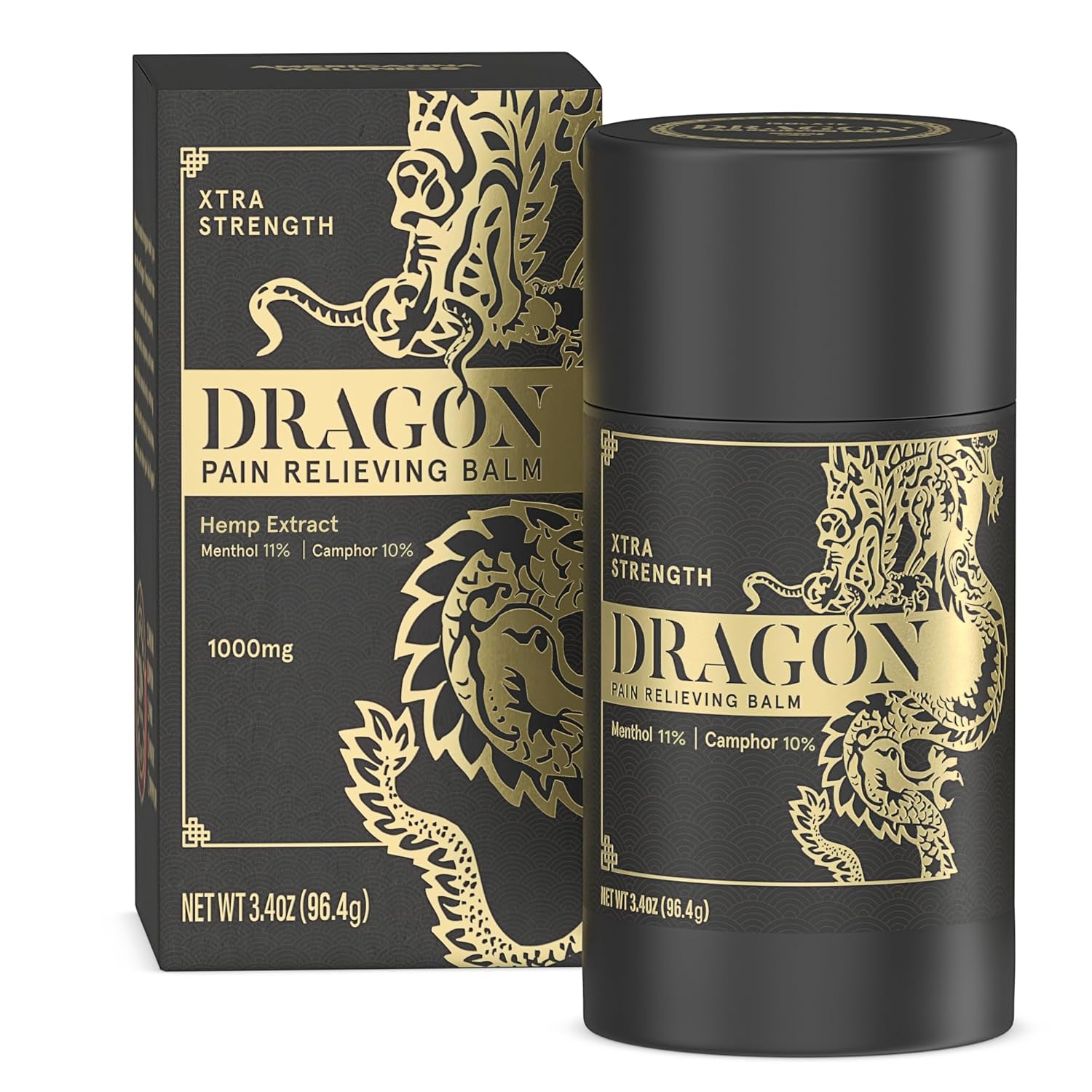 Dragon Balm 3.4Oz Roll-Up EXTRA Black
