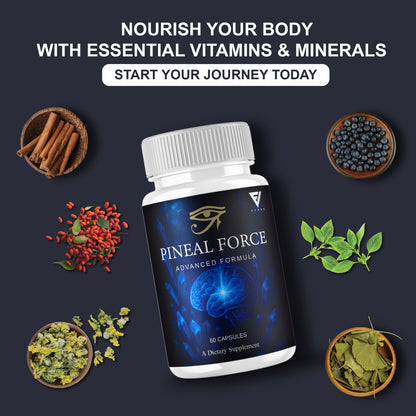 Pinealforce Premium Health & Wellness Supplement Pills (60 Capsules)