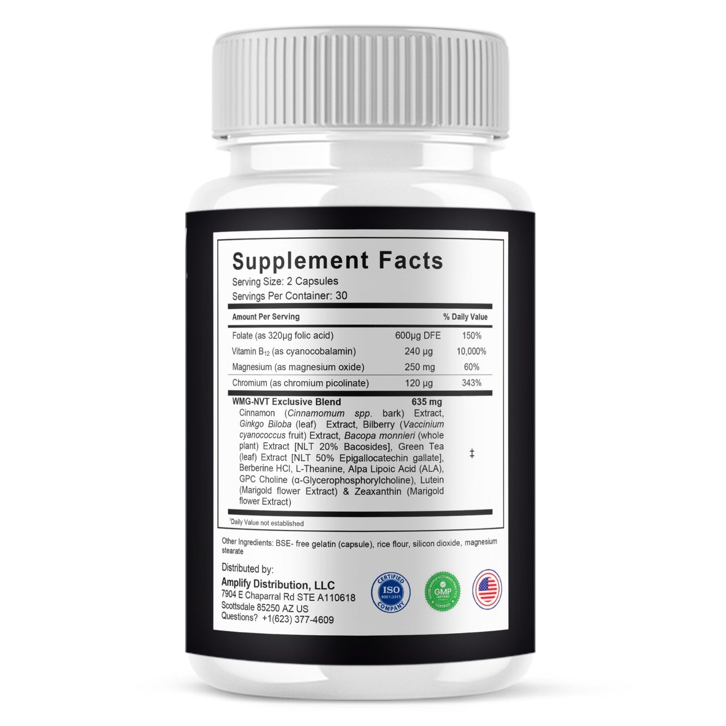 Pinealforce Premium Health & Wellness Supplement Pills (60 Capsules)