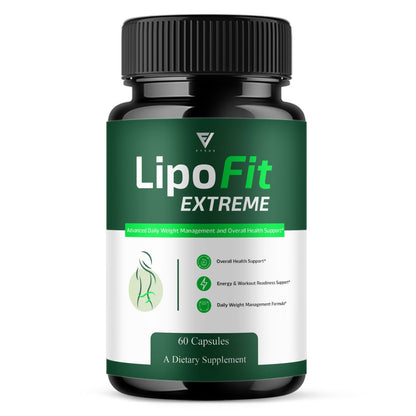 Lipofit Extreme Premium Wellness Supplement, Lipo Fit (60 Capsules)