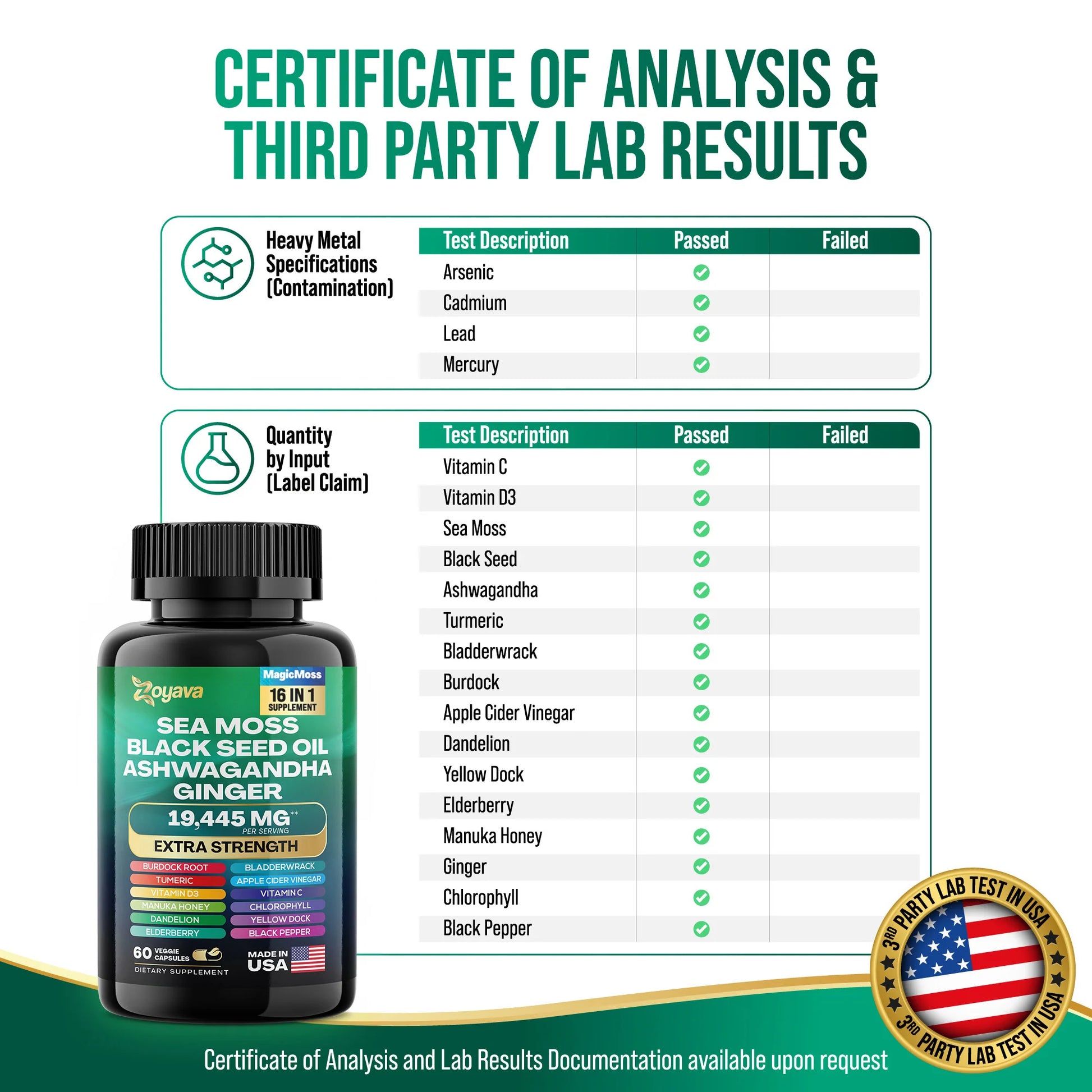 Dynamic Vitality Boost Duo: Sea Moss & Shilajit