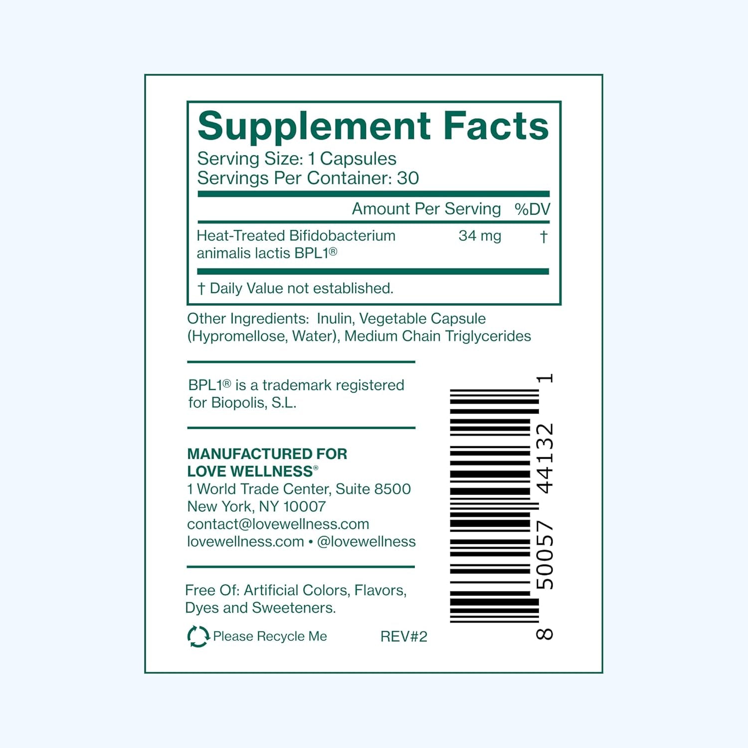 Hello Burn Activate | Support Visceral Fat Burn with BPL1® HT Postbiotic | Supports Healthy Waist Circumference, Longevity and Metabolic Wellness | 30 Count