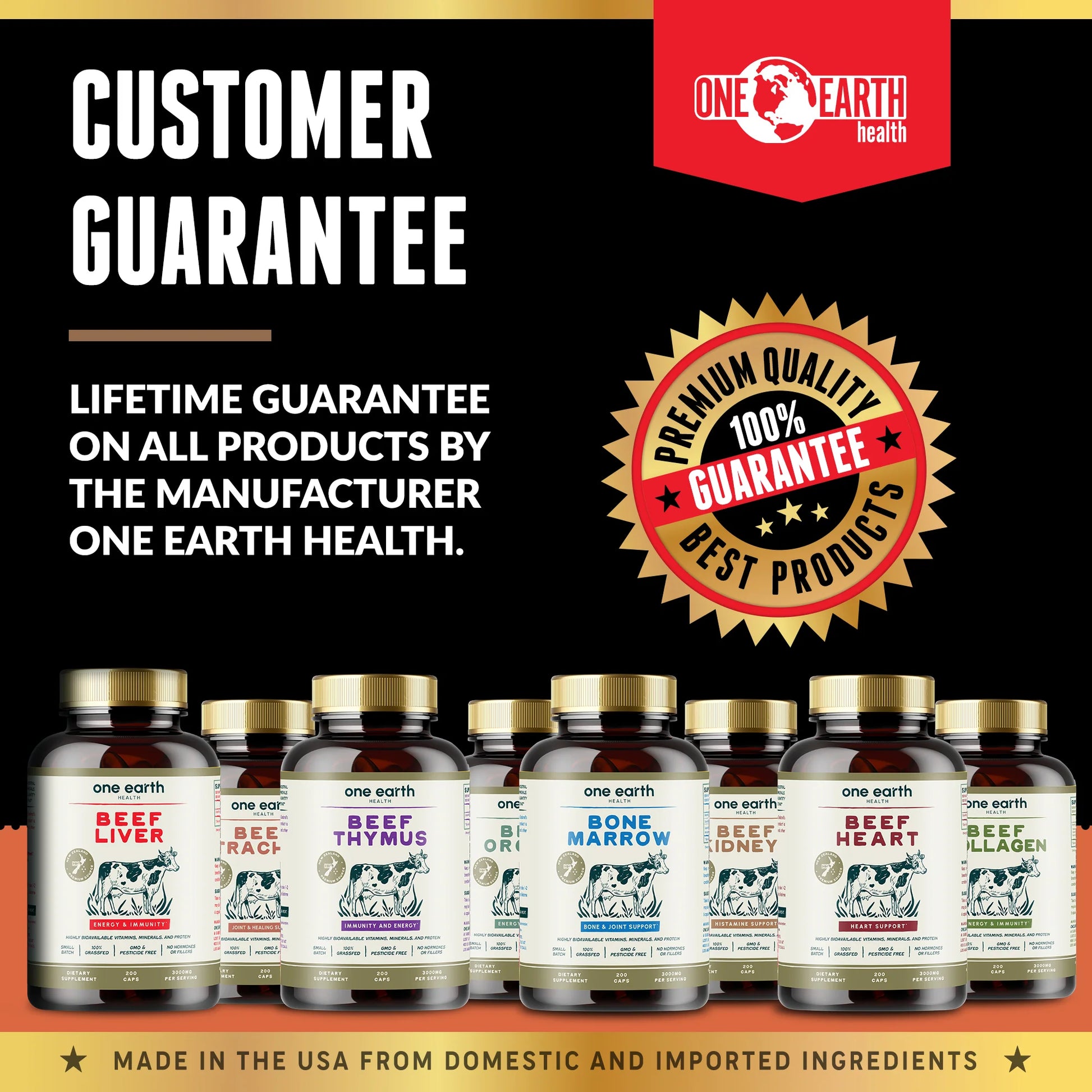 New Zealand Grass-Fed Beef Kidney Supplement — Natural DAO Enzyme for Histamine & Kidney Support