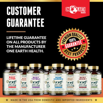New Zealand Grass-Fed Beef Kidney Supplement — Natural DAO Enzyme for Histamine & Kidney Support