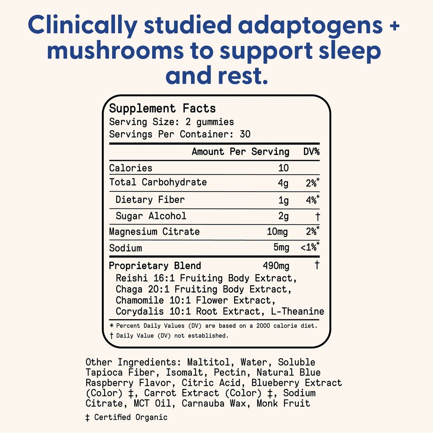 Daily Sleep Gummies 60 Count