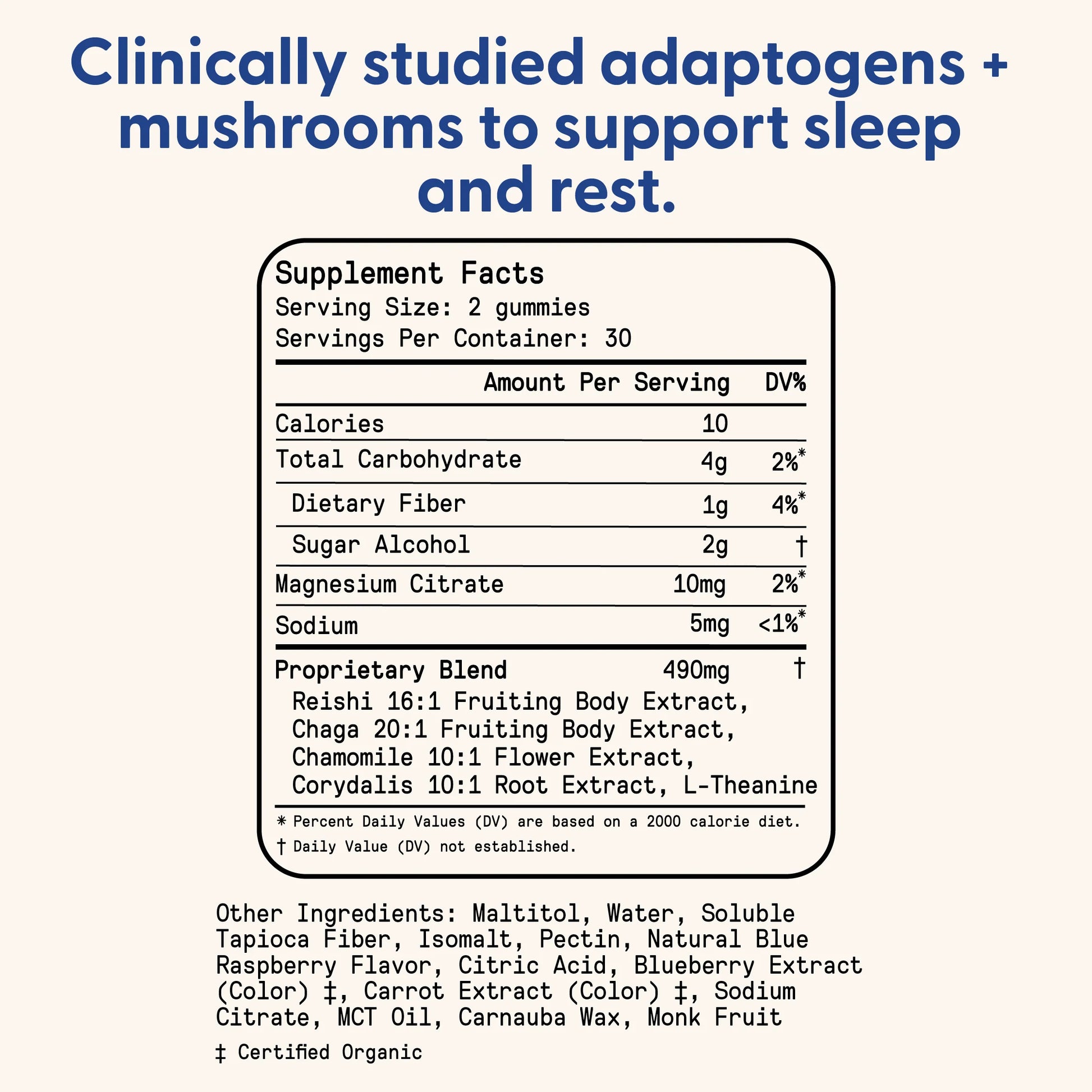 Daily Sleep Gummies 60 Count