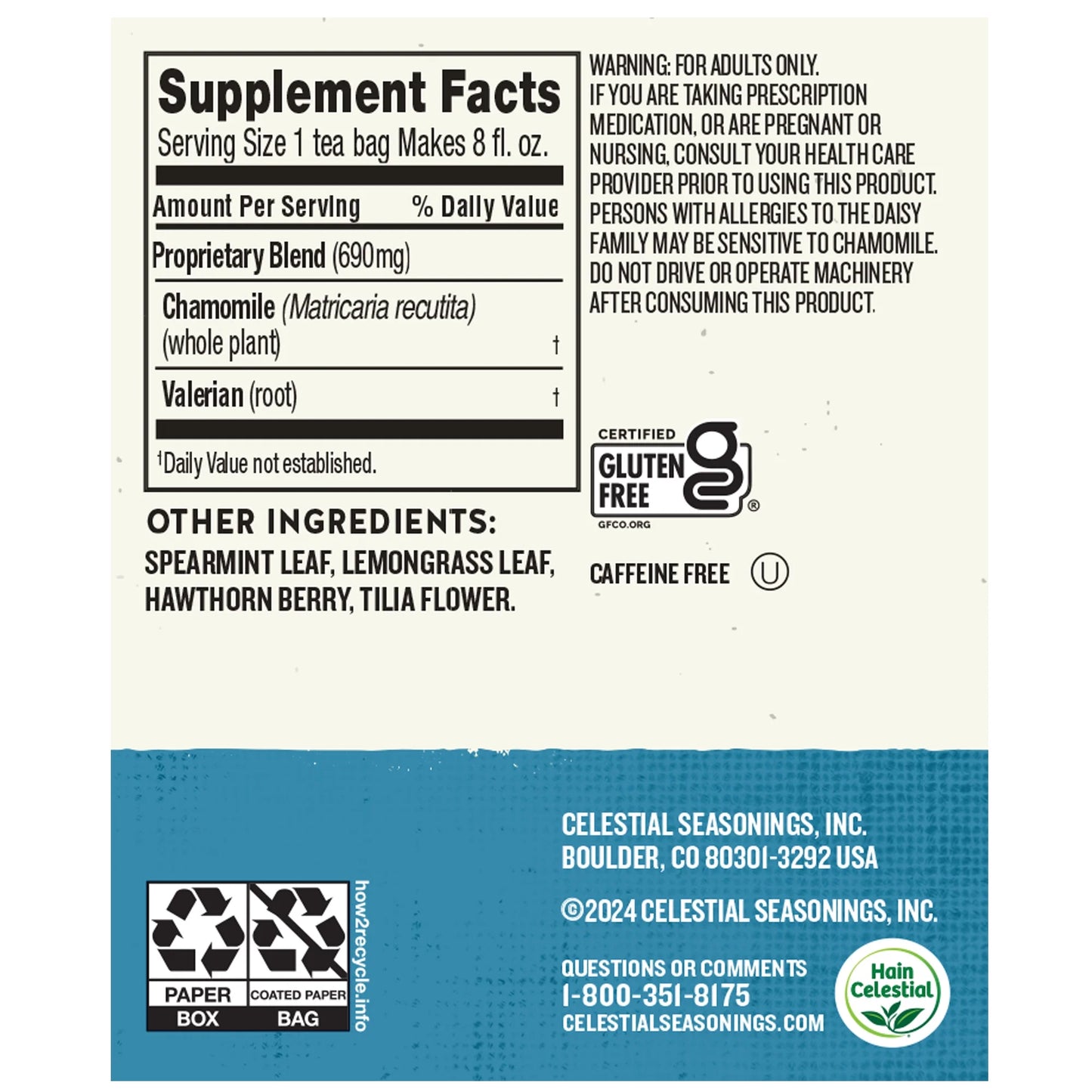 Sleepytime Extra Wellness Herbal Tea Bags (20 Count)