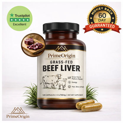 Primeorigin Grass-Fed Beef Liver