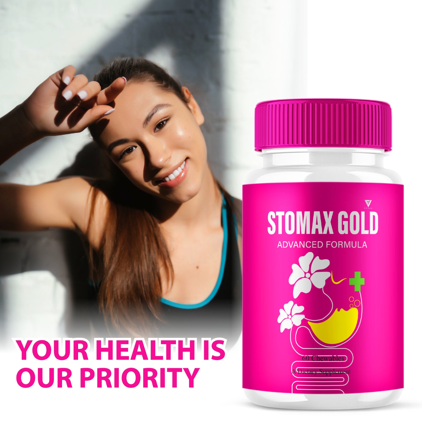 Stomax Gold Digestive Support Supplement Stomaxgold (60 Capsules)