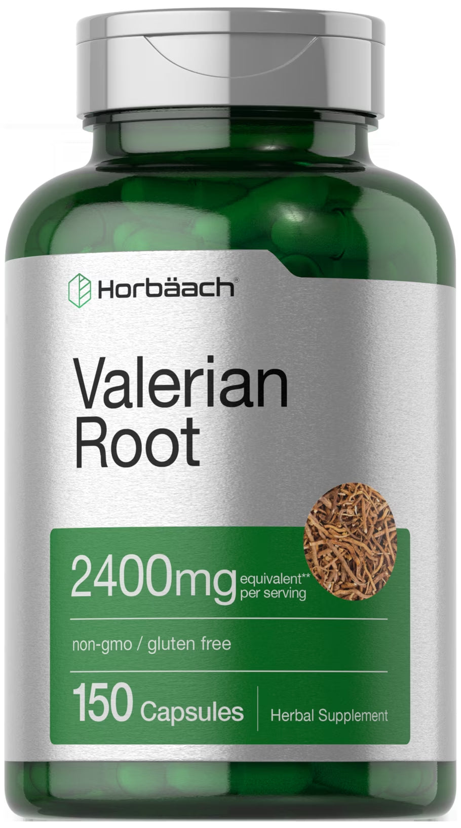 Valerian Root Capsules 2400Mg | 150 Count | Root Extract Supplement | Non-Gmo, Gluten Free | by