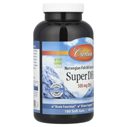 Super DHA Gems, Softgels, 180 Ea