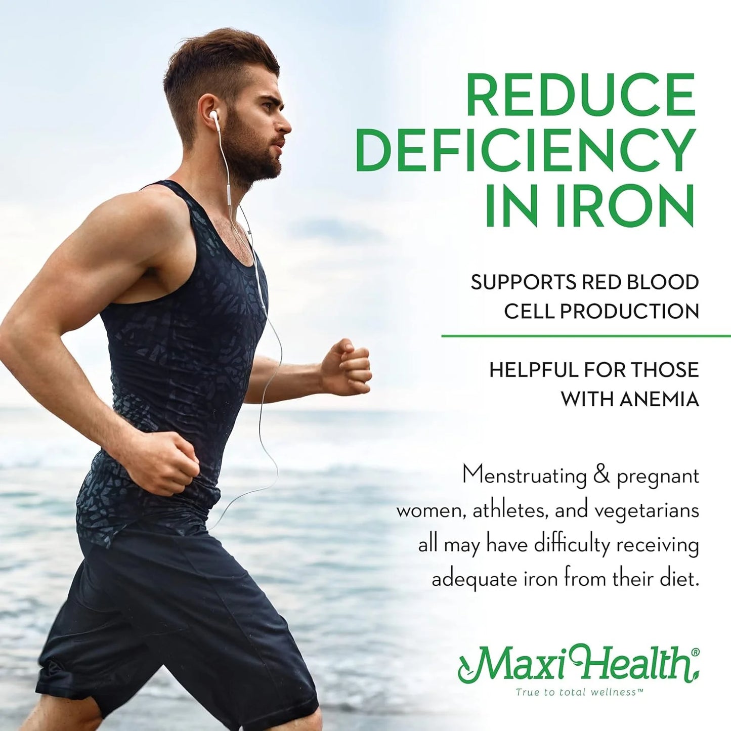 Liquid Iron Supplement – 15 Mg per Ml – Berry Flavor – High Potency – 2 Fl Oz – Vegetarian
