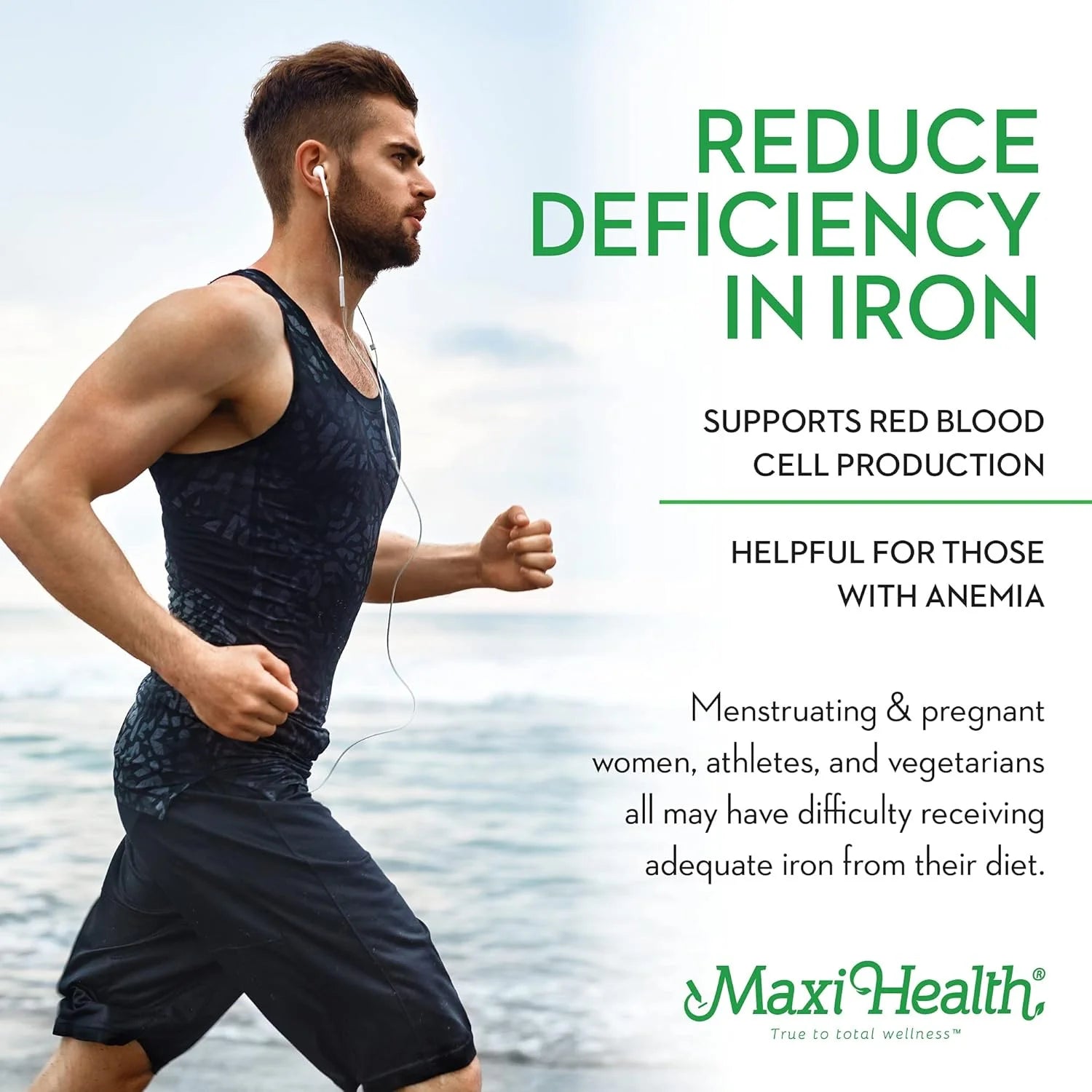 Liquid Iron Supplement – 15 Mg per Ml – Berry Flavor – High Potency – 2 Fl Oz – Vegetarian