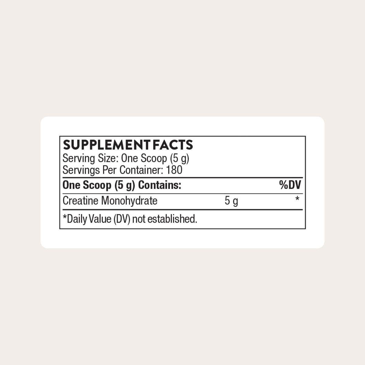 THORNE Creatine, Micronized Creatine Monohydrate Powder, 60 Servings