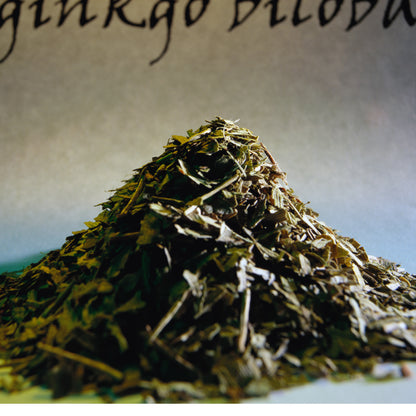 Ginkgo Leaf 1Oz – Organic Cut & Sifted Herbal Wellness Herb
