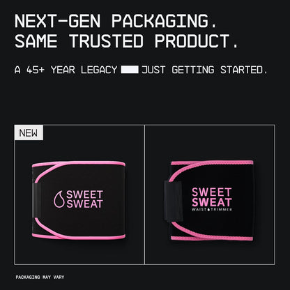 Sweet Sweat Waist Trimmer (Core Series) - Premium Sweat Enhancing Fitness Band for Women & Men