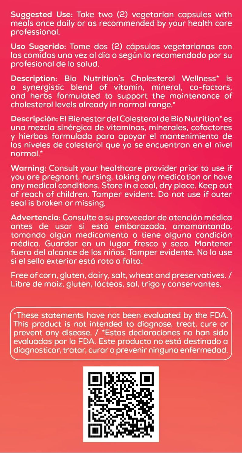 Cholesterol Wellness, 60 Capsules