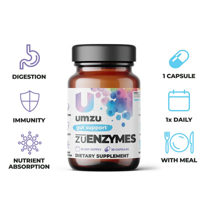 Digestive Health Bundle: Floracil50, Zupoo, Zuenzymes