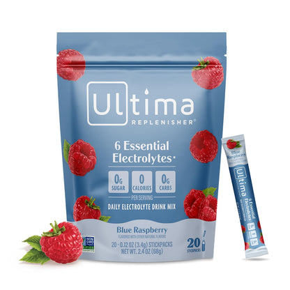Ultima Replenisher Uva Electrolitos Paquetes, 20 Sobres