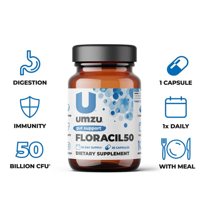 Digestive Health Bundle: Floracil50, Zupoo, Zuenzymes