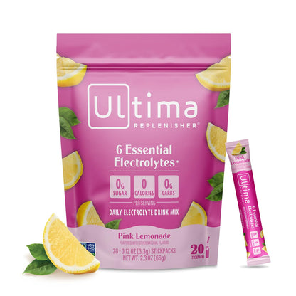 Ultima Replenisher Uva Electrolitos Paquetes, 20 Sobres
