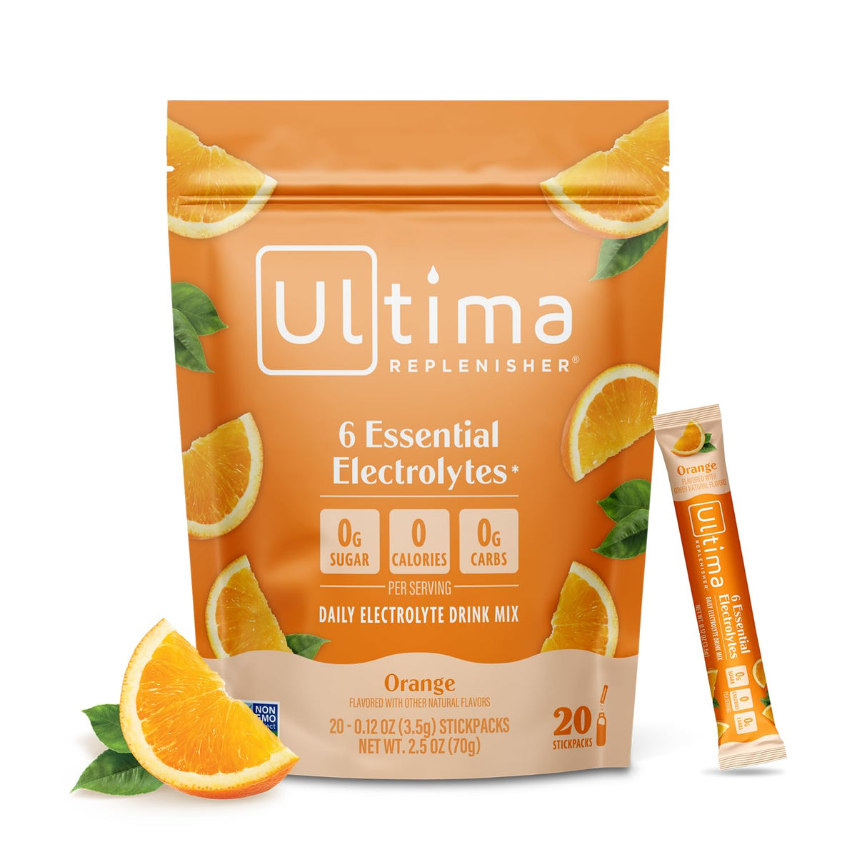 Ultima Replenisher Uva Electrolitos Paquetes, 20 Sobres