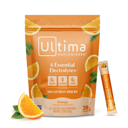 Ultima Replenisher Uva Electrolitos Paquetes, 20 Sobres