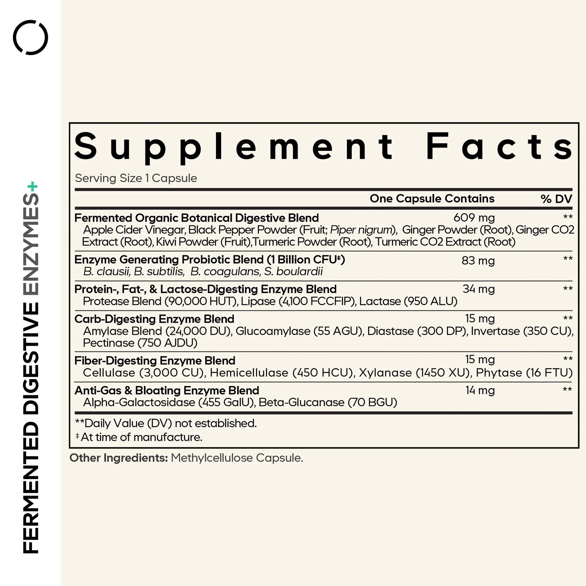 Fermented Digestive Enzymes Large