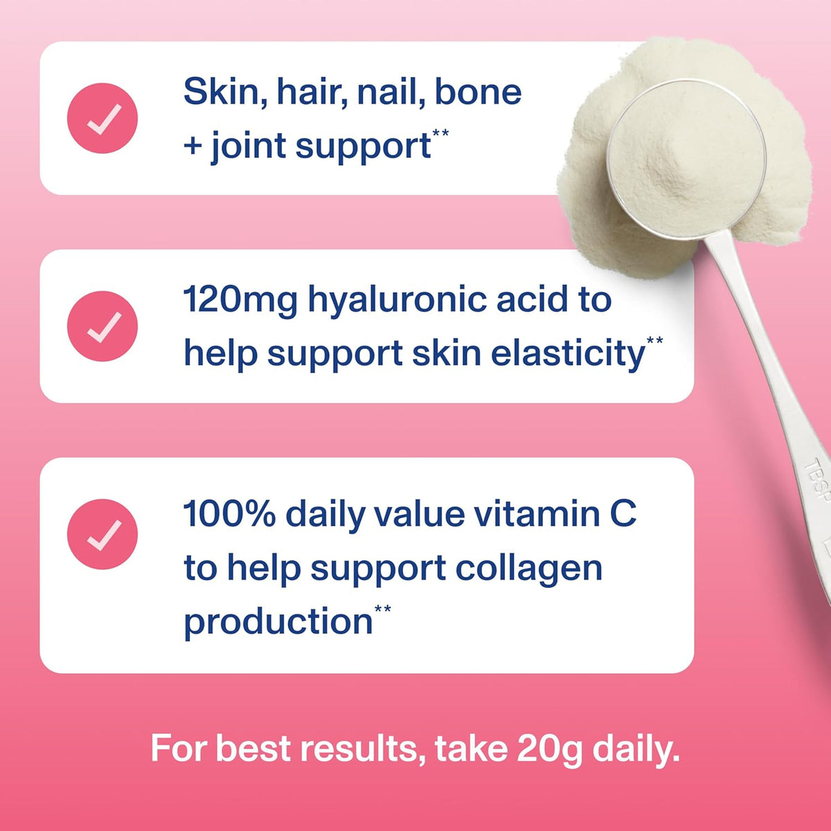 Vital Proteins Collagen Péptidos Avanzado, Fresa Limón, 10.5oz