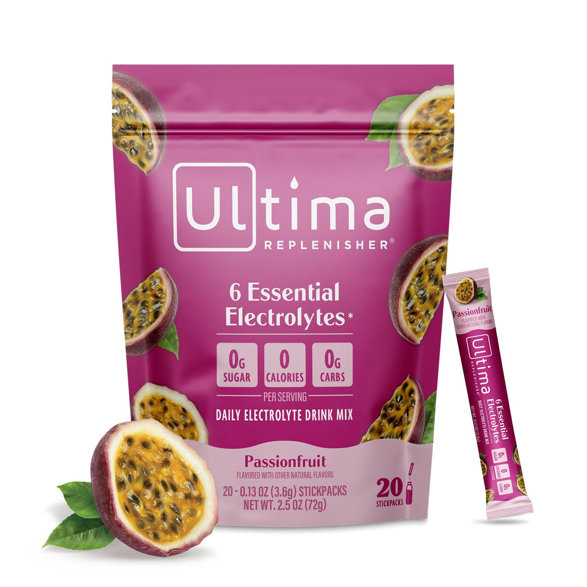 Ultima Replenisher Uva Electrolitos Paquetes, 20 Sobres
