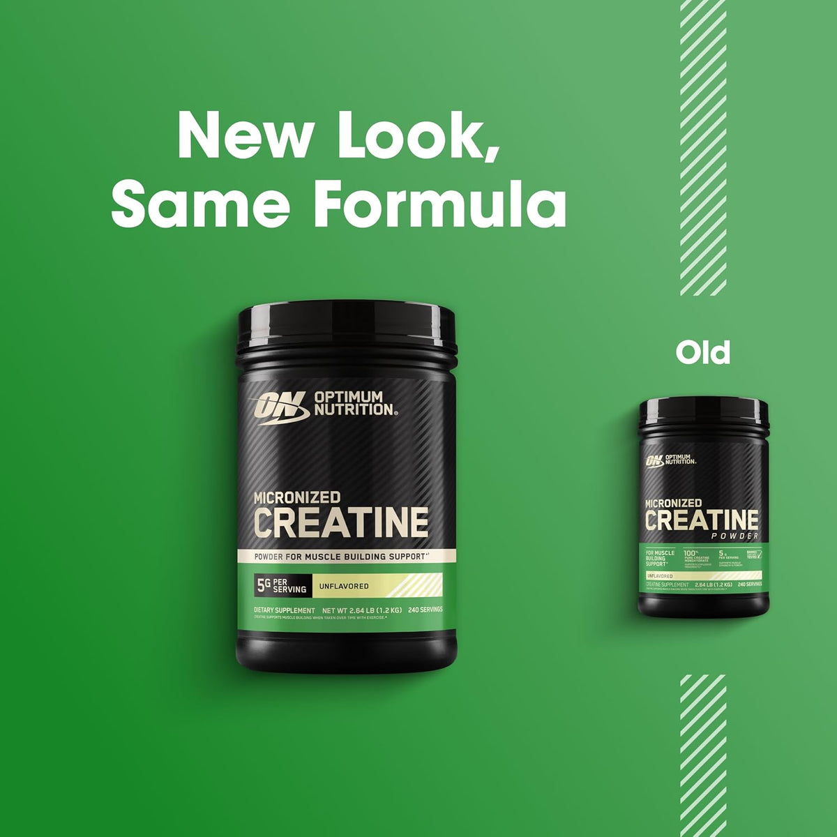 Optimum Nutrition Creatine Monohydrate Powder, Unflavored, 1.32 LB
