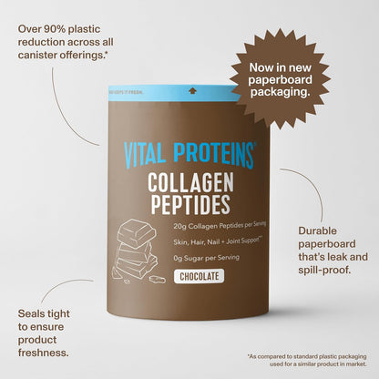 Vital Proteins Collagen Peptides en Polvo, Sin Sabor, 9.33 oz