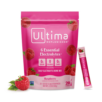 Ultima Replenisher Uva Electrolitos Paquetes, 20 Sobres