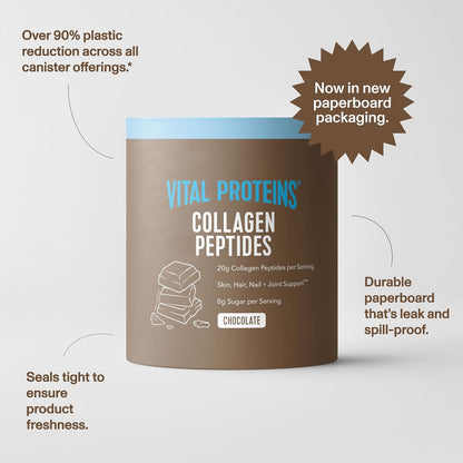 Vital Proteins Collagen Peptides en Polvo, Sin Sabor, 9.33 oz
