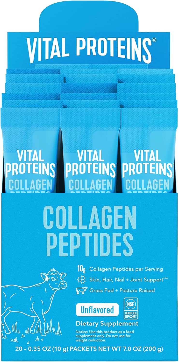 Vital Proteins Collagen Peptides en Polvo, Sin Sabor, 9.33 oz
