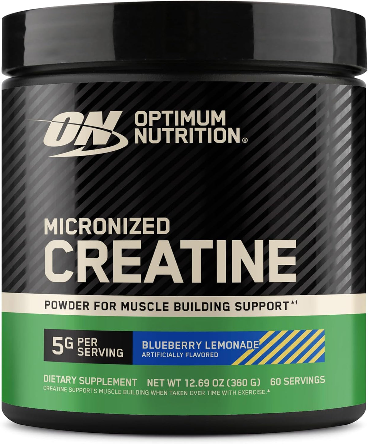 Optimum Nutrition Creatine Monohydrate Powder, Unflavored, 1.32 LB