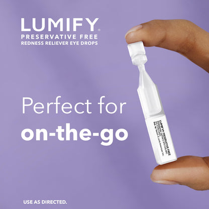 Lumify Redness Relief Eye Drops, Whiter & Brighter Looking Eyes, 0.25 oz