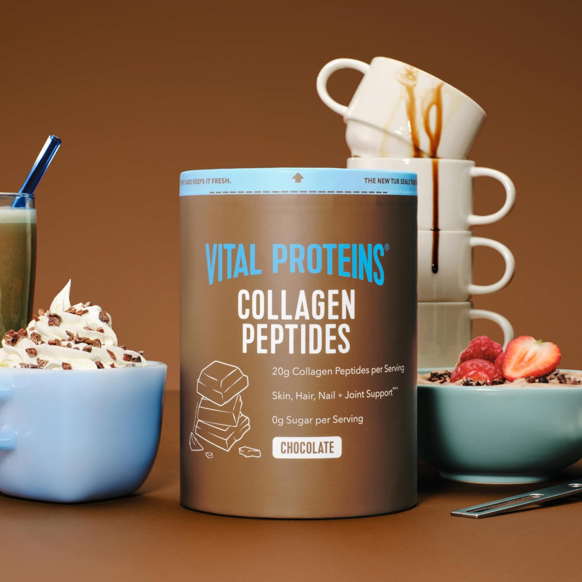 Vital Proteins Collagen Peptides en Polvo, Sin Sabor, 9.33 oz
