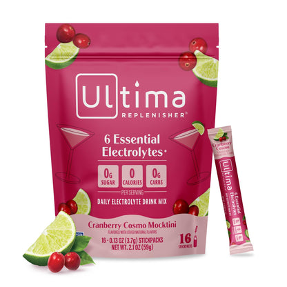 Ultima Replenisher Uva Electrolitos Paquetes, 20 Sobres