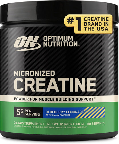 Optimum Nutrition Creatine Monohydrate Powder, Unflavored, 1.32 LB