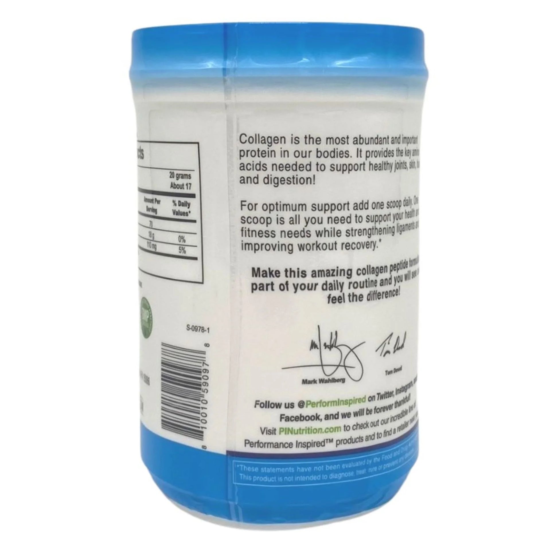 Nutrition - Hydrolyzed Collagen Peptides - Joint/Skin/Nails/Beauty Support - Unflavored Powder – All Natural