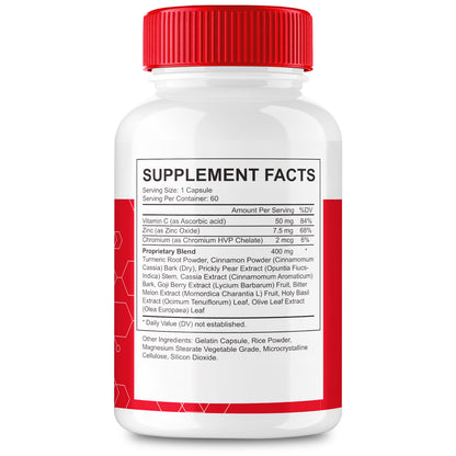 Glycofree Blood Sugar Pills, Glyco Free Overall Wellness (60 Capsules)