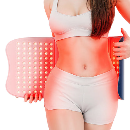 264LED Light Wellness Pad for Body, 660Nm & 850Nm Infrared Light Belt with Timer & 4 Modes, Large 30"X12" Home Wellness Device, 3 Brightness Levels + Aromatherapy Pouch